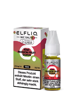 Produktbild 10mg ELFLIQ Kiwi Passion Fruit Guava Nikotin: 10mg