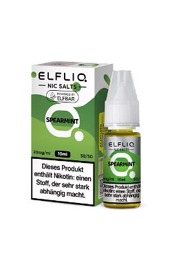 Produktbild 10mg ELFLIQ Spearmint Nikotin: 10mg