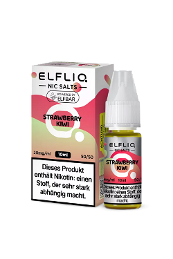 Produktbild 10mg ELFLIQ Strawberry Kiwi Nikotin: 10mg