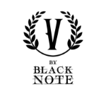 V by Black Note Logo