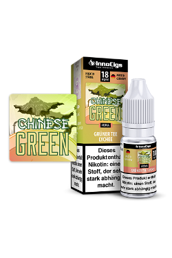Produktbild 3mg Chinese Green Grüner Tee Lychee Nikotin: 3mg