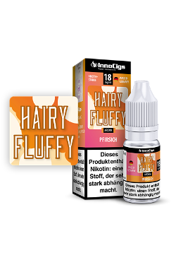 Produktbild 3mg Hairy Fluffy Pfirsich Nikotin: 3mg