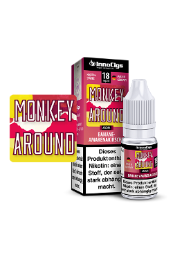 Produktbild 9mg Monkey Around Banane Amarenakirsche Nikotin: 9mg